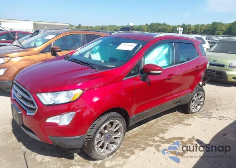 2019 Ford Ecosport Titanium from USA, damaged, VIN MAJ6S3KLXKC263309